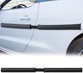 GlikCeil Magnetic Car Door Protector Removable Car Door Dent Protector Door Ding Protector for Vehicles Garage Parking Prevents Dents Scratches Dings, Black, 27.56 Inches