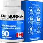 CelluGreen Thermogenic Fat Burner & Appetite Suppressant — Helps Promote Healthy Weight Loss for Women & Men | With Garcinia Cambogia, Green Coffee Bean & Green Tea Extract | Keto-Friendly, Canadian-Made | 90 Capsules