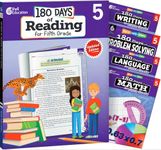 180 Days™: Reading, Math, Problem Solving, Writing, & Language for Grade 5: 5-Book Set: Practice, Assess, Diagnose
