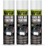 Raptor® U-POL 1K Truck Bed Coating Aerosols **WHITE ** 3 x 14.3oz/405g with a CUSTOM DECAL Pack WORTH $50