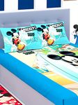 Athom Living Disney Mickey Mouse Cotton Double Bedsheet Set- King Size