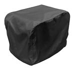 Generator Cover Waterproof, Heavy Duty Thicken 600D Polyester with Elastic Drawstring, Weather/UV Resistant Generator Cover for Universal Portable Generators 3000-5000 Watt (25''L x 24''W x21''H)