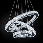 USOR LED Modern Crystal Chandeliers