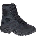 Merrell Men's Moab 2 8" Tactical Wp Tactical Boot, Black, 4.5 M US