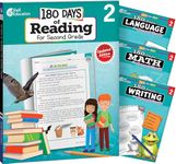 180 Days™: Reading, Math, Writing, & Language for Grade 2: 4-Book Set: Practice, Assess, Diagnose