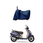 EGAL Compatible for TVS Jupiter Universal Bike Scooter Cover - Waterproof, Dustproof, Heat Resistant, Outdoor Protection for Motorcycles and Scooters