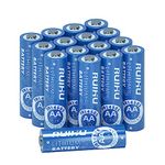 RUIHU AA Batteries 16 Pack Lithium Iron Double A Batteries, 1.5V 3000mAh Longer Lasting AA Lithium Batteries for Blink Camera, Flashlight, Toys, Remote Control, Non-Rechargeable (Lithium AA-16 Count)