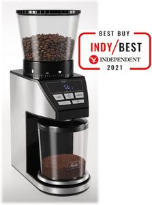 Melitta Calibra Coffee Grinder – Adjustable Settings, Black