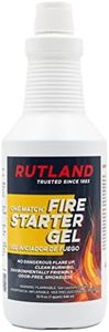 Rutland Products One Match Gel Fire Starter, 32 fl. oz. (Package may vary), White