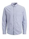 JACK & JONES Mens Oxford Shirt Cashmere Blue M