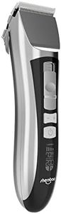 shernbao 4-in-1 Pet Grooming Clipper, 5-Speeds Cordless Low Noise Pet Hair Clipper, Detachable Blades, and Compatible Attachment Combs (ACK-002)