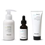 Minimalist Sensitive Skincare Kit, Routine Kit For Unisex, Face Wash, Serum & Moisturizer Combo, 200g
