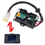 Car Parking Heater Controller Board, 7 Wire Air Diesel Heater Motherboard Control LCD Switch Controller, Parking Heater Control Mainboard for 12V/24V Car (12V)