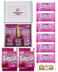 Turkish Delight Gift Box | Fry’s Turkish Chocolate with Assorted Varieties (Full Size, Turkish Delight with Fererro)