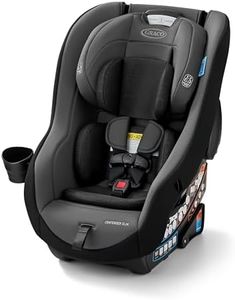 Graco Contender Slim Convertible Car Seat, West Point, Lightweight Travel Car Seat with Compact, Space-Saving Design, Rear-Facing 5–40 lbs, Forward-Facing 26.5–65 lbs, Easy to Transfer, FAA Approved