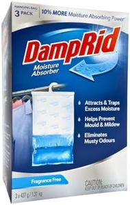 DampRid Hanging Moisture Absorber Dehumidifier 3PK Fragrance Free