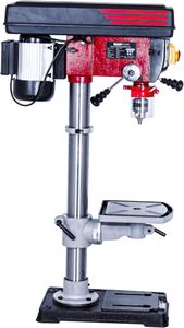 LUMBER JACK 16mm Pillar Drill Press – 12-Speed Bench Top, 600W, Cast Iron Table