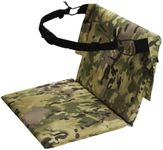 MYDAYS Hunting Seat Cushion, Portable Stadium Seat Pad with Waist Belt, Lightweight Foam Seat Cushion for Camping, Hunting, Fishing, Outdoor (CP Camo)