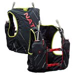 Nathan Pinnacle 4 Race Vest & 4L Hydration Pack with 2 20 oz Hydration Soft Flask, Water-Resistant Pockets, Lightweight & Moisture Wicking