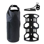 GORIX Bike Multipurpose Cage + Waterproof Bag Set Bottlecage Frontfork Large Cage (GORICAGE)