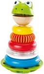 Hape Mr. Frog 19cm Stacking/Building Educational/Activity Rings Infant/Baby 12m+