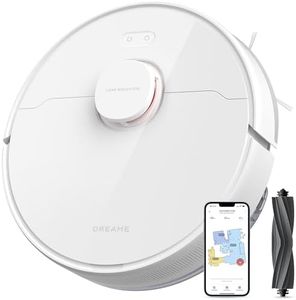 Dreame D10s Robot Vacuum Cleaner and Mop, 5000Pa Power Suction, LDS Navigation, Up to 280 Minutes Runtime, App Control, AU Model