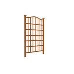 Vita 54"x96" Concord Vinyl Trellis, Brown, VA84090