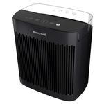 Honeywell InSight HEPA Air Purifier with Air Quality Indicator for Medium-Large Rooms (190 sq ft), Black - Wildfire/Smoke, Pollen, Pet Dander, and Dust Air Purifier