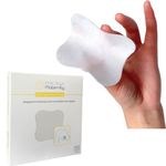 First Days Maternity Hydrogel Breast Pads - Instant Cooling Relief for Cracked Sore Nipples - Nursing Pads with Soft Fabric Backing, Lasts up to 24hrs - Great Breastfeeding Essentials (Pack of 10)