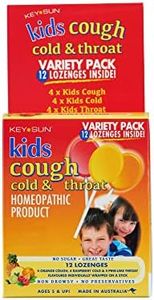 All Natural Kids Cough, Cold, Throat Multipack,, Orange, Raspberry, Pine-lime 0.08 grams