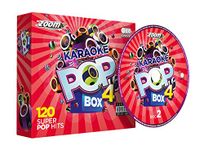 Zoom Karaoke Pop Box 4 Party Pack - 6 CD+G Box Set - 120 Songs