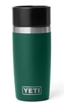 YETI Rambler 12 oz (355ml) Travel Bottle (Black Forest Green) – Drinks Bottle & Coffee Flask for Hot Drinks with Leakproof Commuter Cap – Backpack-Friendly Insulated Coffee Cup – 5 Year Warranty