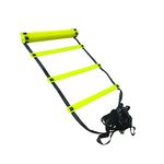 Roxan Flat Heavy Adjustable Speed Agility Ladder (4 m with 10 Rungs)