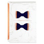 Hallmark Signature Wedding Card for Gay Couple (Bow Ties)