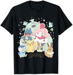 Pokémon - Cafe Pika Eevee Piplup Munchlax Morpeko Slurpuff T-Shirt