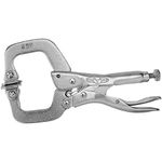 Irwin Visegrip VIS4SP 100mm 4-inch Locking C-Clamp Swivel Pad