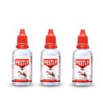 Pestly AntGuard : Herbal Ant Bait - 30 ml | Baby-Safe, Pet-Friendly | 100% Herbal | Ant Bait/Ant Repellent for Home | ant Killer Gel | ant Liquid |ant Organic Liquid/ant Gel Bait/Garden, Kitchen, Wall Edges - Pack of 3 Bottle