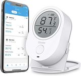 MINGER Govee Thermometer/Hygrometer with Bluetooth, Wireless Temperature Humidity Monitor with LCD Screen Wireless Temperature Sensor with Data Logging Accurate Humidity Monitor for iPhone Android