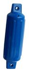 Dock Edge Boat Ribbed Fender, 4.5x16-Inch, Royal Blue