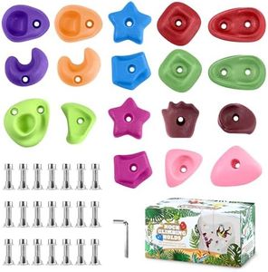 TOPNEW 18PCS Rock Climbing Holds