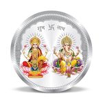 ACPL Precious Moments BIS Hallmarked Laxmi Ganesh 10 Gram Silver Coin 999 Pure