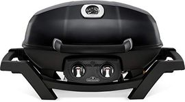 Napoleon TravelQ Portable Propane Gas BBQ - PRO285-BK - Professional Portable Grill Use for Tailgating, Camping, and Small Outdoor Spaces, Black