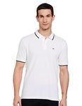 Peter England Men's Slim Fit T-Shirt (PCKPSSGBH37150_White XXL)