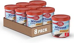 Betty Crocker Gluten Free Whipped Cream Frosting, 12 oz. (Pack of 8)