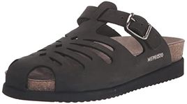 Mephisto Women's Hedina Sandal, Black, 8