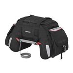 ViaTerra Claw Mini - Motorcycle Tail Bag (Black) with raincover Incl.