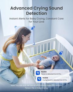 Reolink E1 Pro 5MP Indoor Security Camera – WiFi, Night Vision