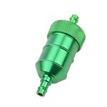 GOOFIT Aluminum Fuel Gas Filter Replacement For Mini Pocket Bike Motorcycle ATV Green