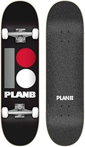 Plan B Skateboard Complete Original Black/Red 8.0" x 31.85" Assembled