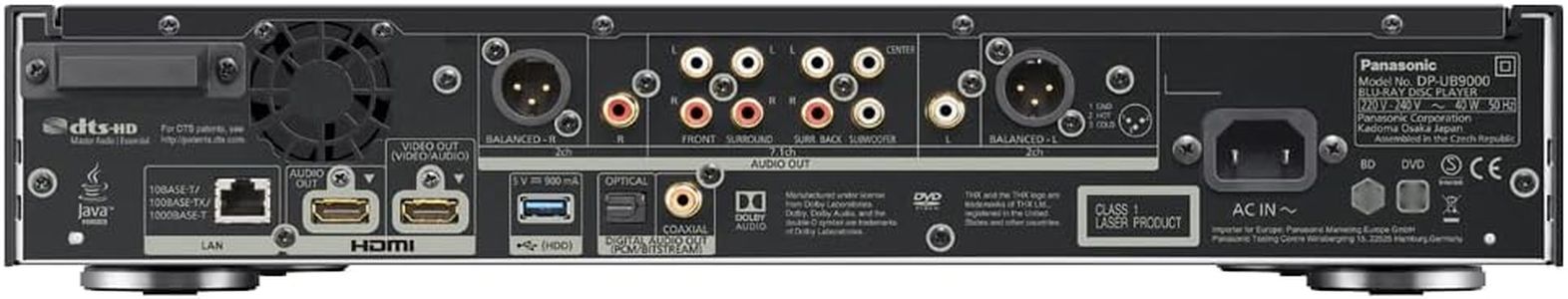 Panasonic 4K Blu-Ray Player – DP-UB9000, Ultra HD HDR
